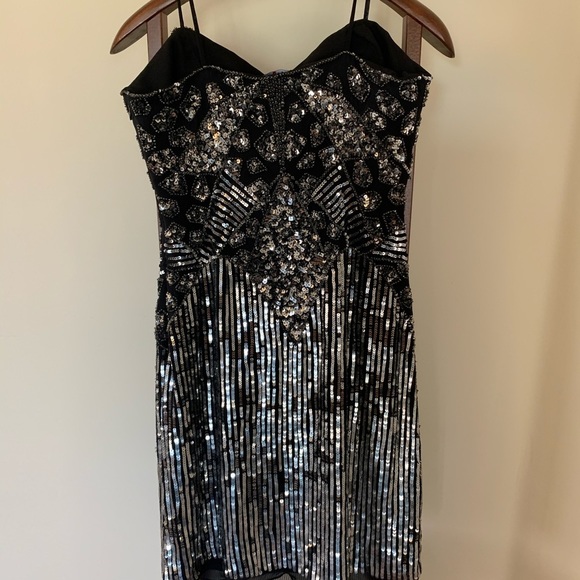 Sequin silver le chateau dress - Picture 10 of 13